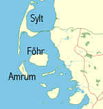 Inseln Sylt - Fhr - Amrum