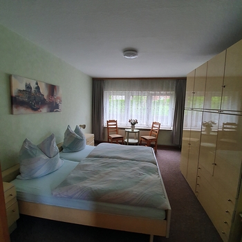 Schlafzimmer Ferienhaus Baaske in Ahrensbk