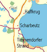 Haffkrug - Scharbeutz - Timmendorfer- Strand Karte vergrern