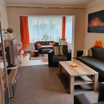 Wohnzimmer Ferienhaus Baaske in Ahrensbk