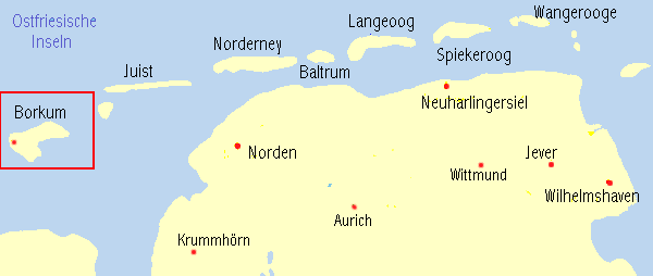 Ferienwohnungen auf Borkum