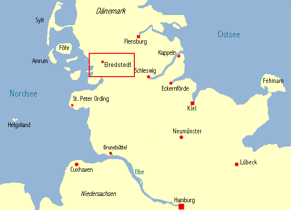 Ferienwohnungen in Bredstedt an der Nordsee
