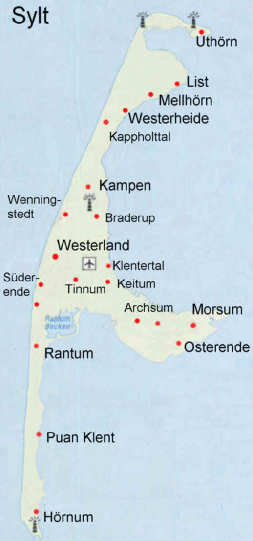 Ferienwohnungen und Ferienhuser auf Sylt